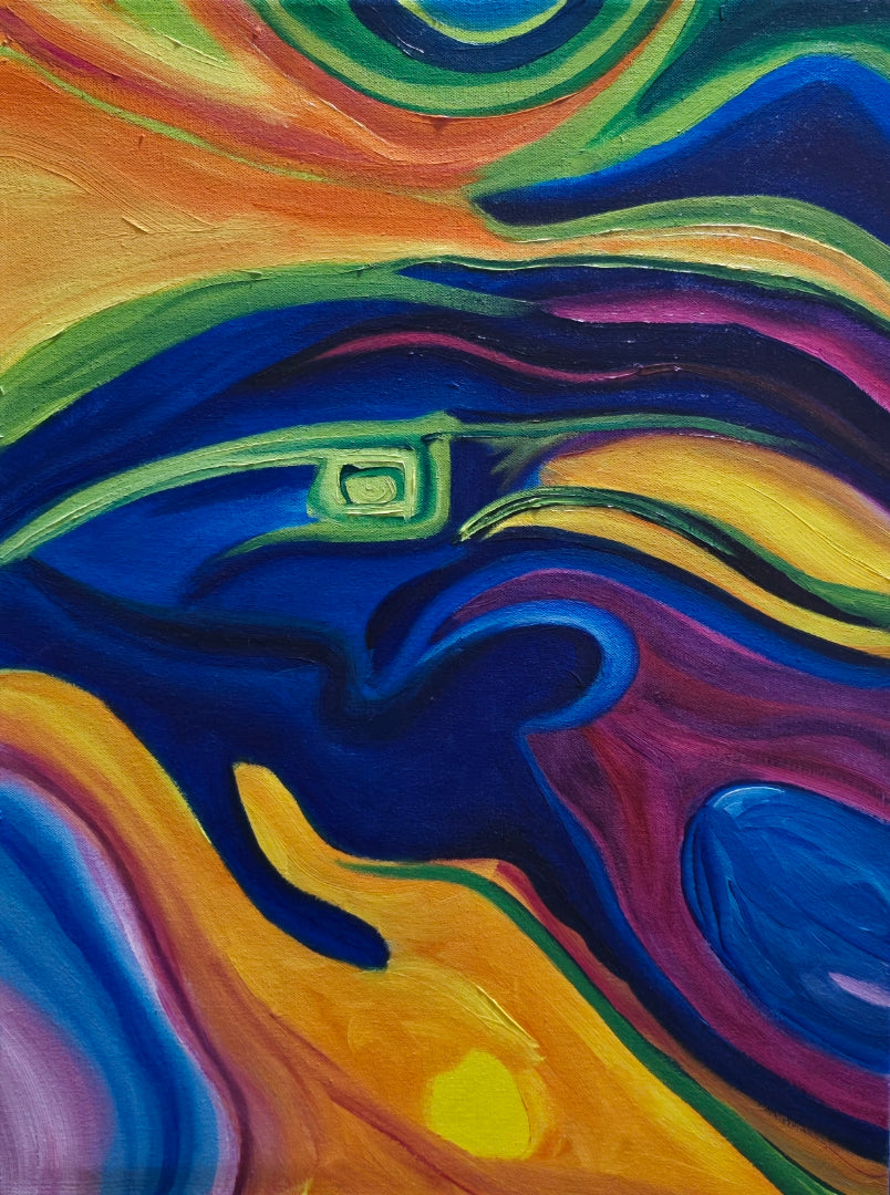 Black Light Poster Man