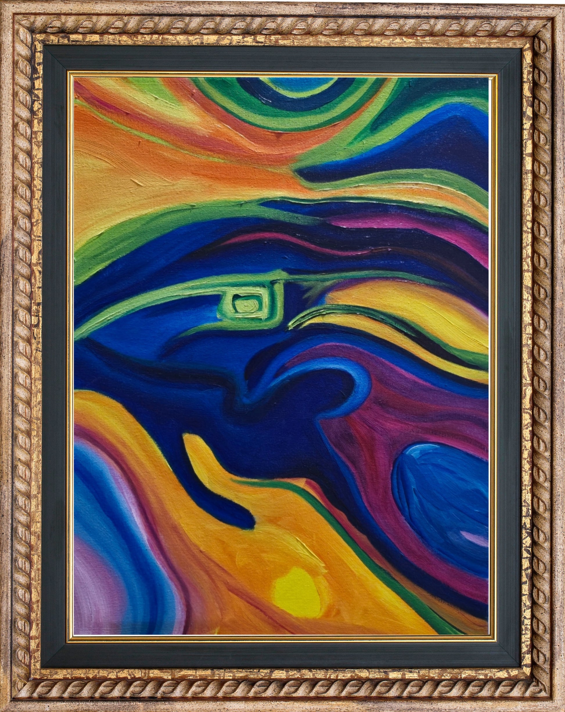 Black Light Poster Man